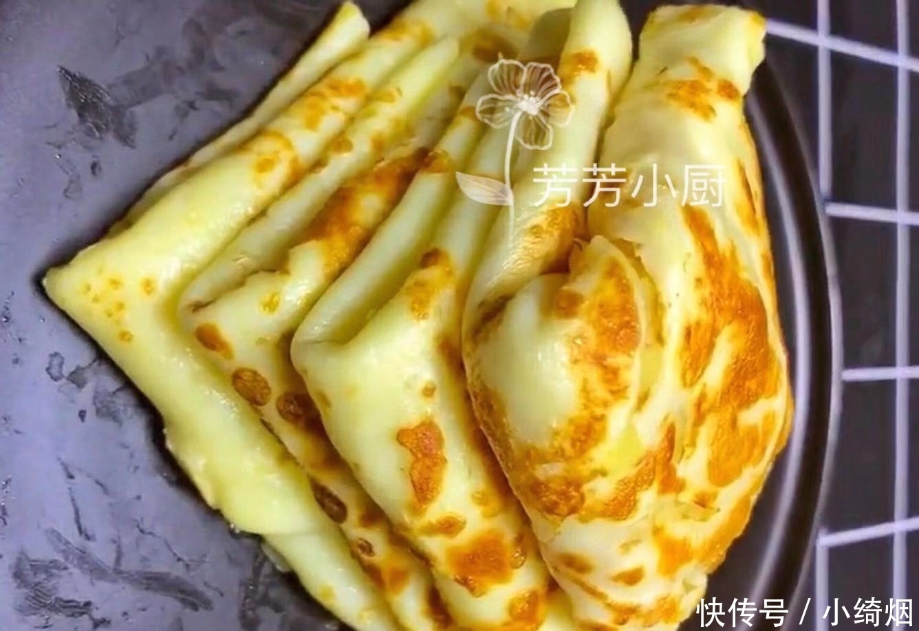 1包纯牛奶2个鸡蛋,不用烤箱也能做点心,清香营养,比买的还好