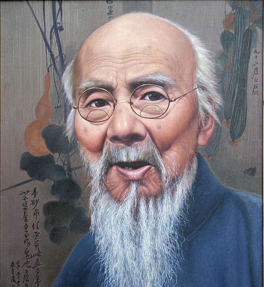 代表作品&女徒弟以为齐白石没画完,就添上几笔,不料画价从764万变成63万