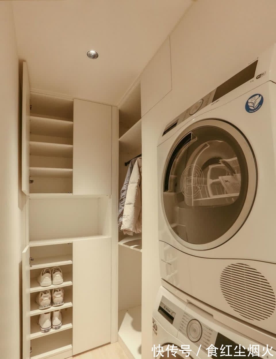 收纳|一家6口挤进56㎡小宅,虽小但布置却井井有条,生活过得十分幸福