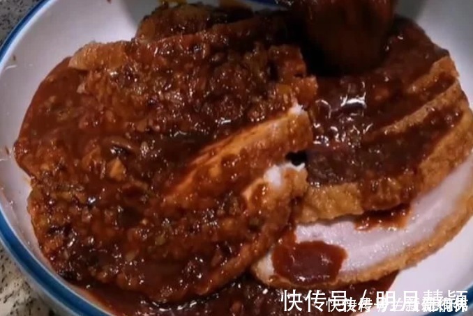 好吃|难怪饭店里的扣肉那么好吃,原来诀窍在这里,软糯喷香,肥而不腻