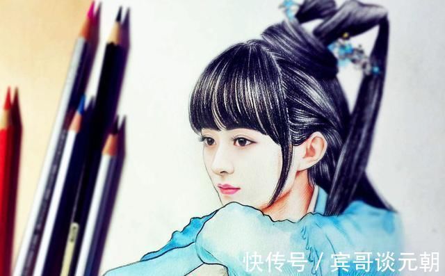 画家|她画20幅人头像,收获200万粉丝,网友羡慕,专家:全靠打印机