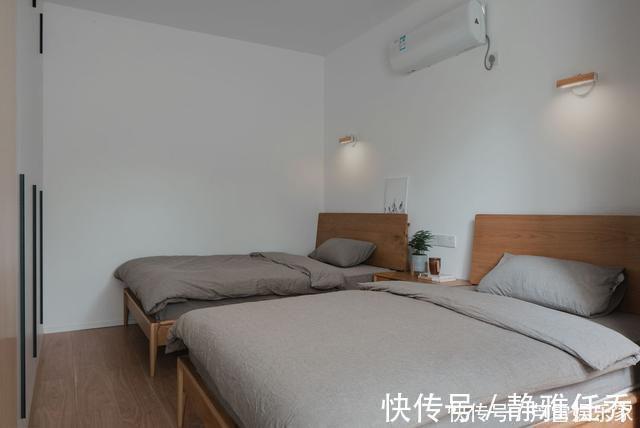 黑胡桃|取消客厅三件套,只摆一张大长桌,79㎡的家简洁质朴,太满意了