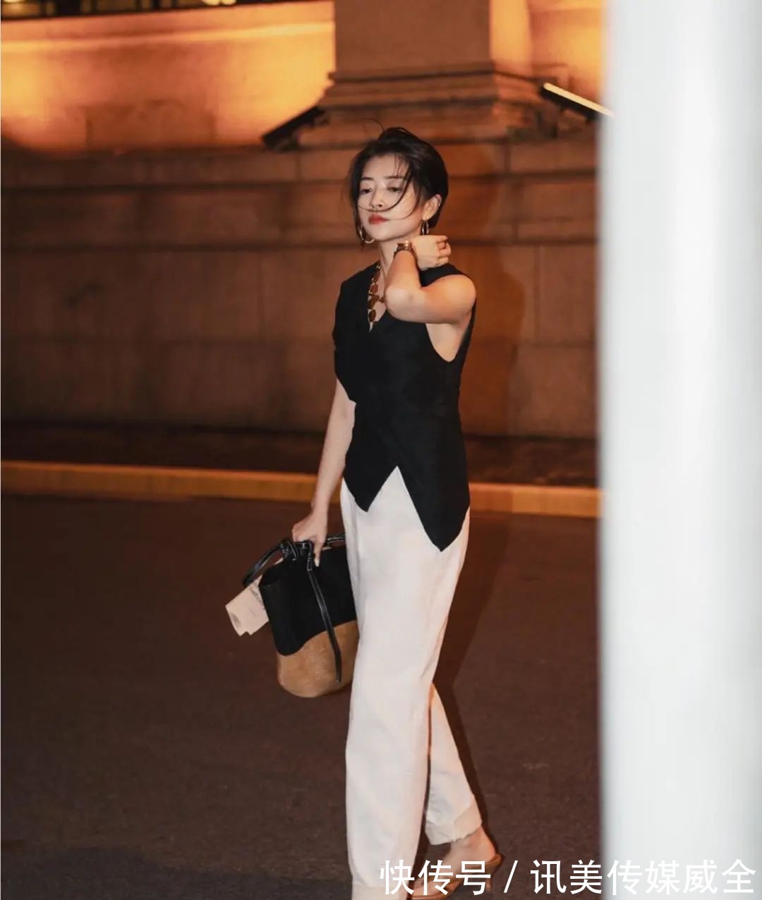 上衣|阔腿裤早不吃香了!今年流行“奶奶裤”,美出新高度!