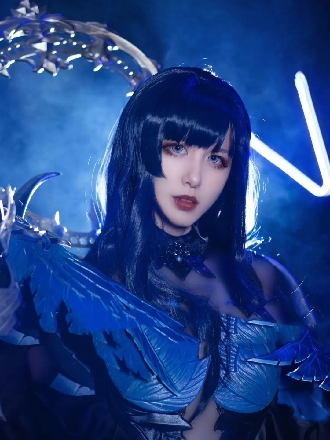 cos：FF14阿洛格里夫·盖娅cos正片@夜子