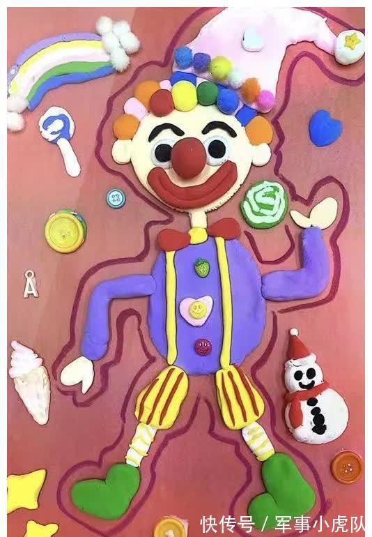 小丑@学生作品分享让绘画,充满想象,给孩子,自由创造