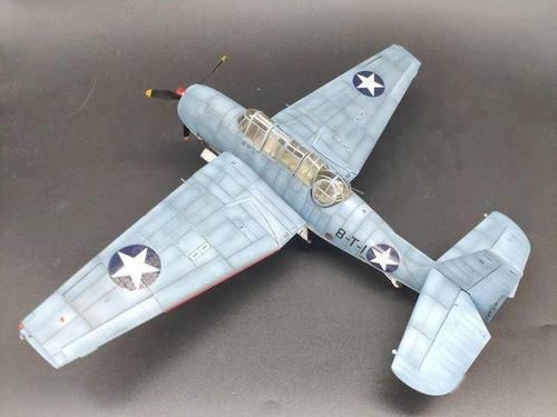 模玩秀|模玩秀：号手 1/48 TBF-1C复仇者鱼类轰炸机