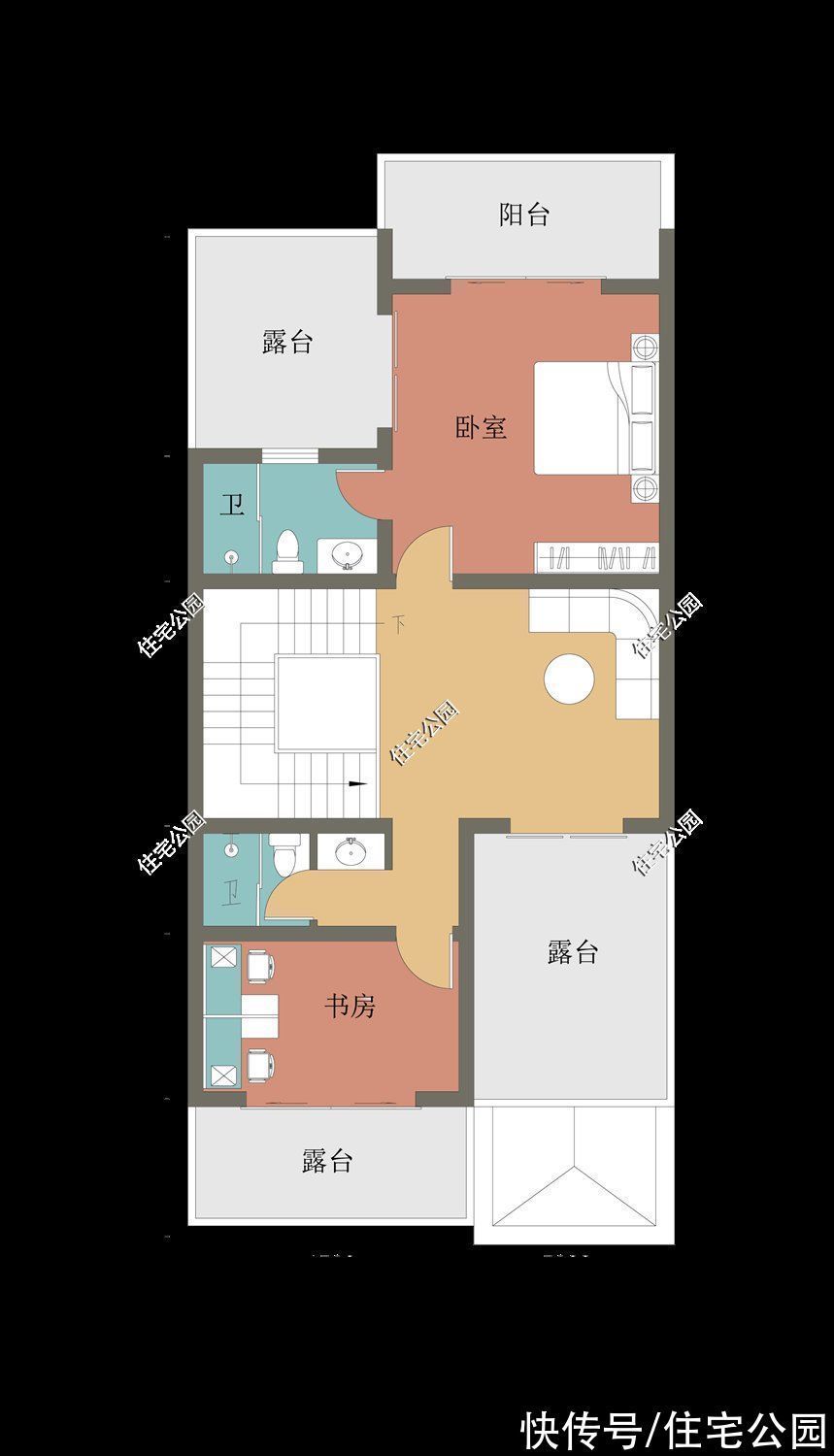 居住|金九银十的好日子,农村盖房就选这套四层别墅,盖起来倍有面子