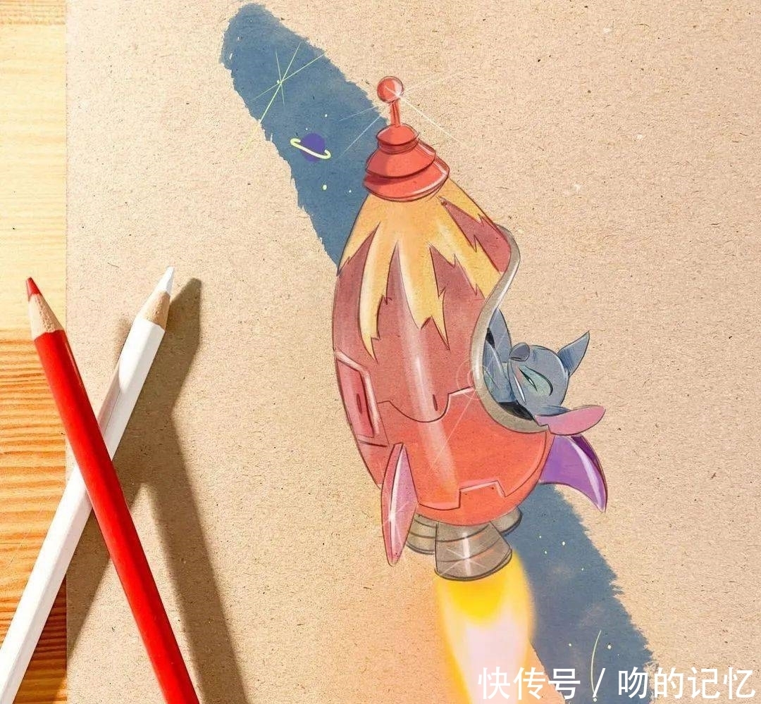 有没有|来看看,这组插图到底有没有用PS?