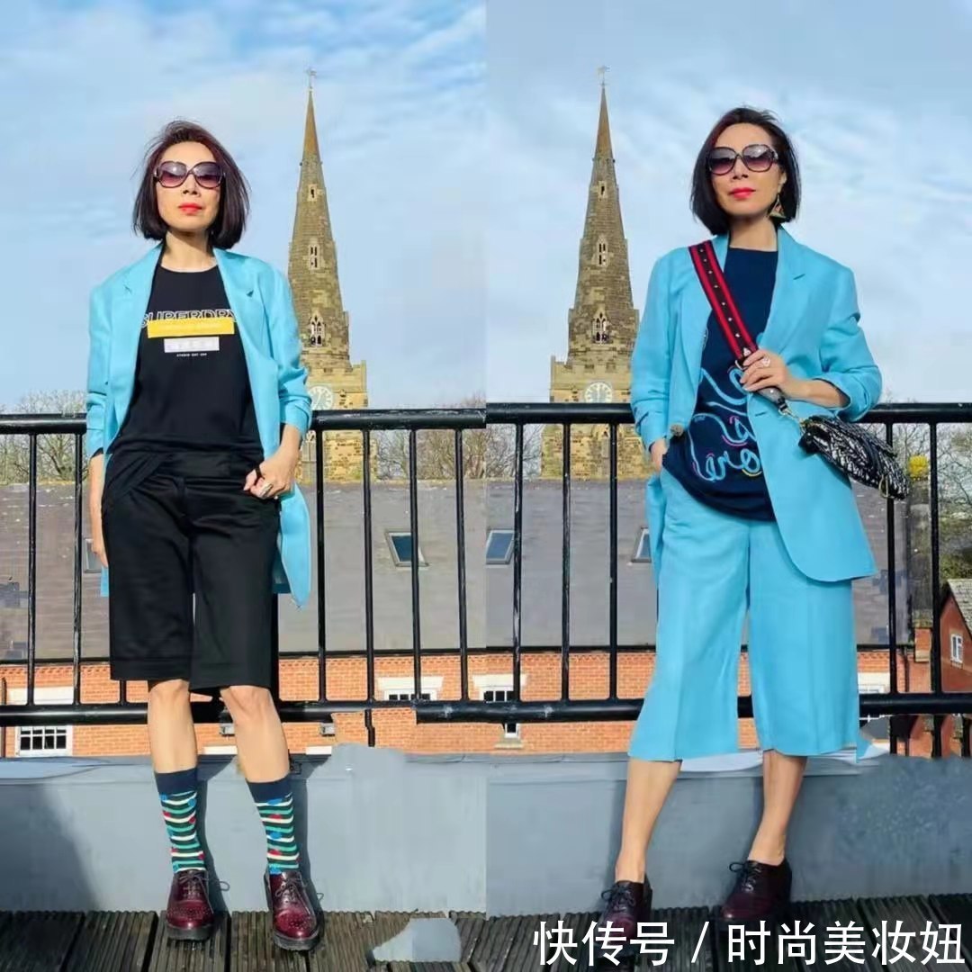 风格|58岁也能化身时髦精,这位奶奶太会穿了,58岁比28岁还要美