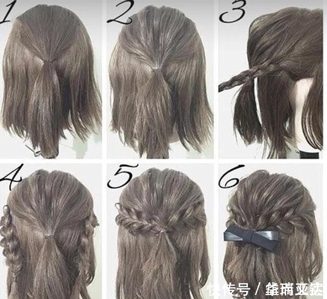 短发|短发这样扎超美的,喜欢的女生,过来看看哦!
