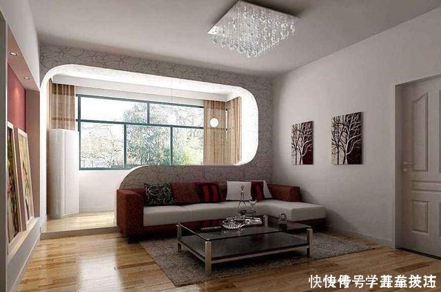 吧台|越来越多家庭在客厅和阳台之间选这些隔断,好看实用,还改善格局!