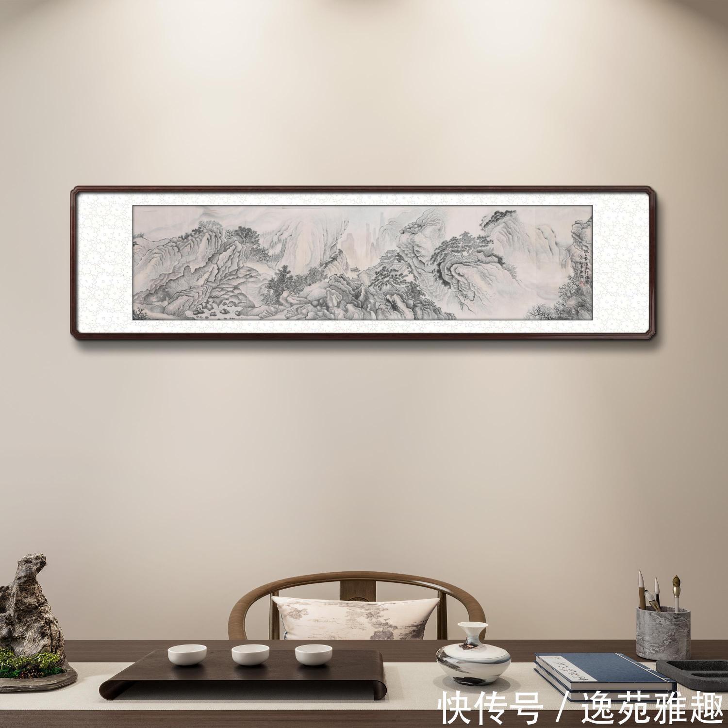 古典#「作品欣赏」山里人的水墨丹青,古典山水传承画家游海作品赏析