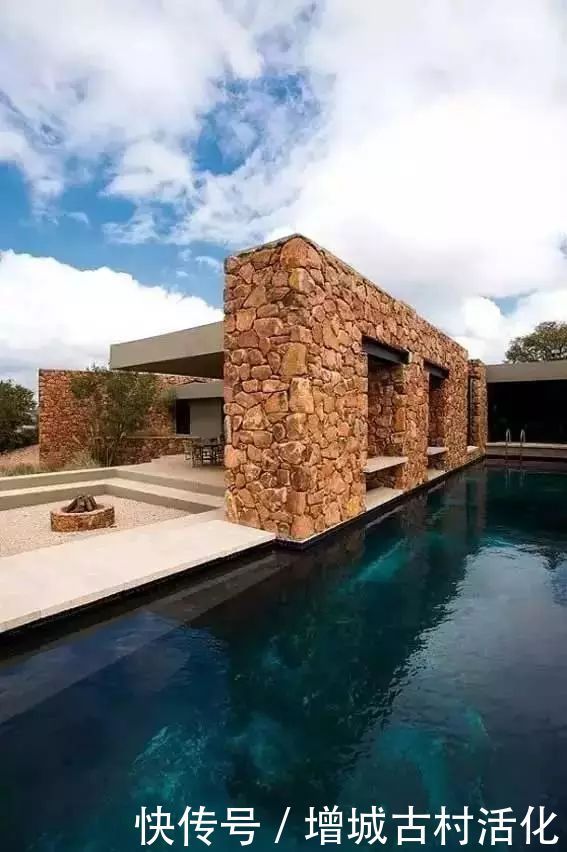 院落|一面石头墙,惊艳整个乡村院落