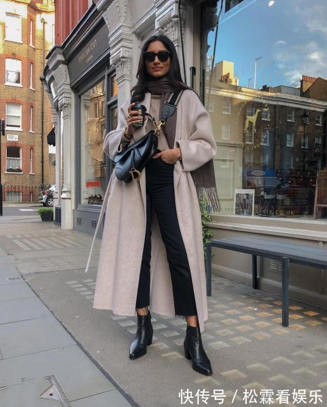 大气|爱不够的小黑裤如何穿才时髦20套Look供你借鉴，时髦大气还高级