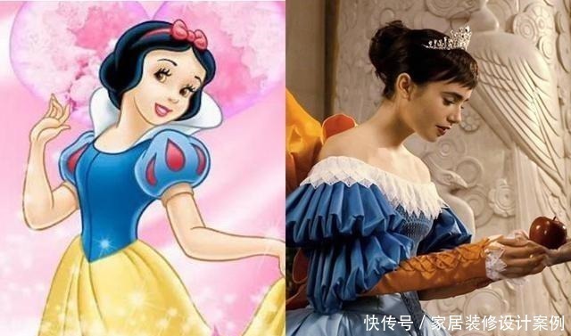 仙蒂瑞拉|迪士尼公主真人版对比,白雪公主最还原,艾莎还在等