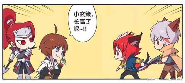 王者荣耀漫画：李白和韩信VS守约和玄策，一场兄弟大战即将来临。