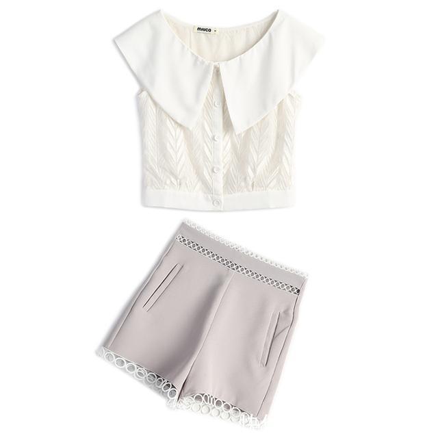 重工 气质蕾丝连体裤,精致的女生应该会特别爱,彰显简约小性感