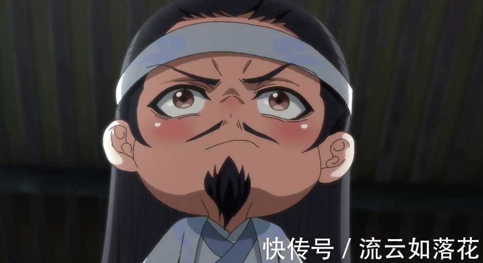 魔道祖师q|《魔道祖师Q》动漫出BUG,叔父的胡子不见了,气一气,十年少