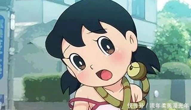 哆啦A梦5个版本的静香,本子静香最可爱,真人静香好想娶回家!