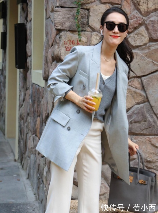 半身裙|奔三奔四的女人，穿西装要懂得这3个法则，人人都夸你优雅又得体