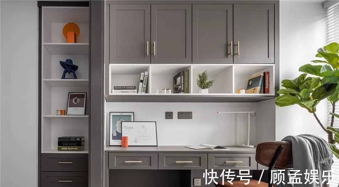 收纳|小夫妻的48㎡小家:客餐厅超大,还拥有仨卧室,阳光书房太爱了!