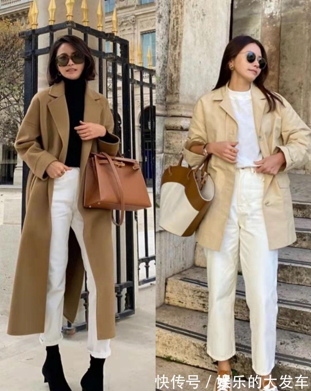 包臀裙 冬季别低估会打扮的小个子,她只有158cm,却靠穿搭赢得体面优雅