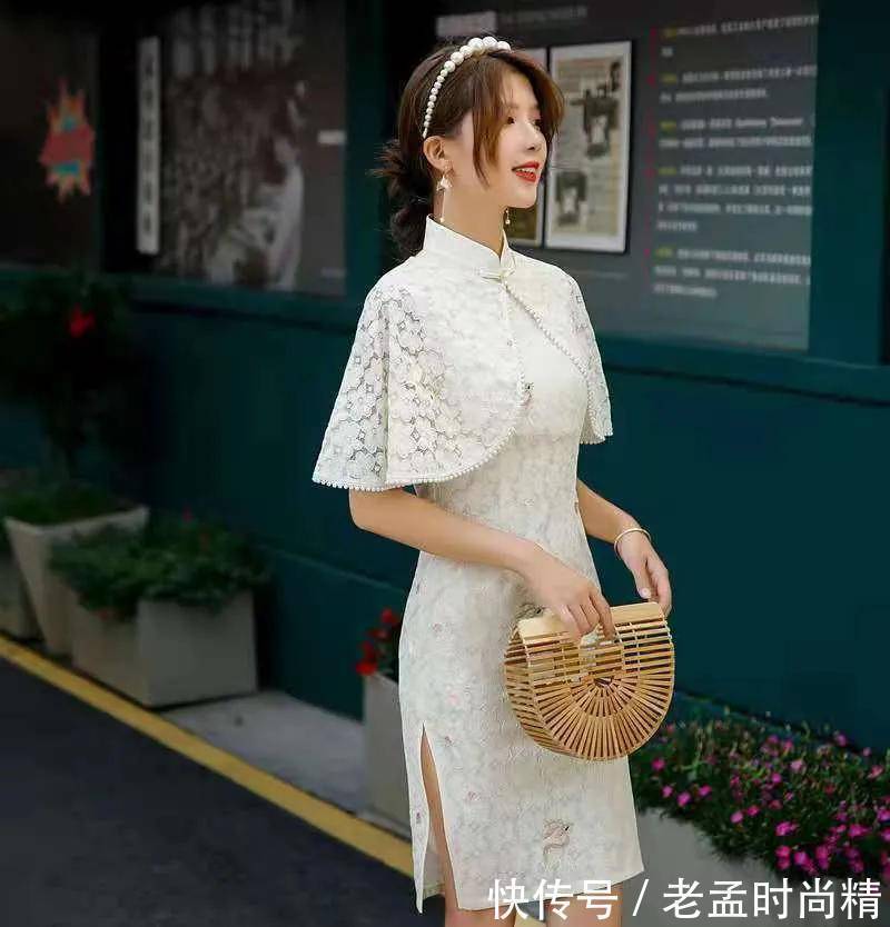 时髦|女人一生总要穿一次“旗袍”,今年流行的是这件,时髦显瘦又优雅