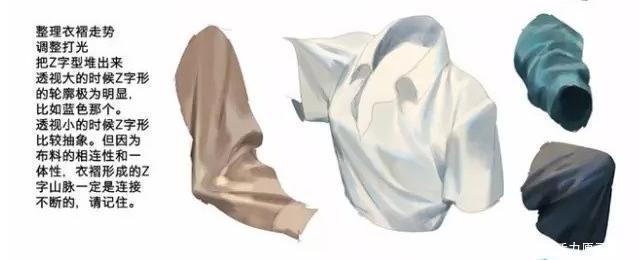 画法|怎样才能画好人物衣服褶皱?超实用衣服褶皱画法!