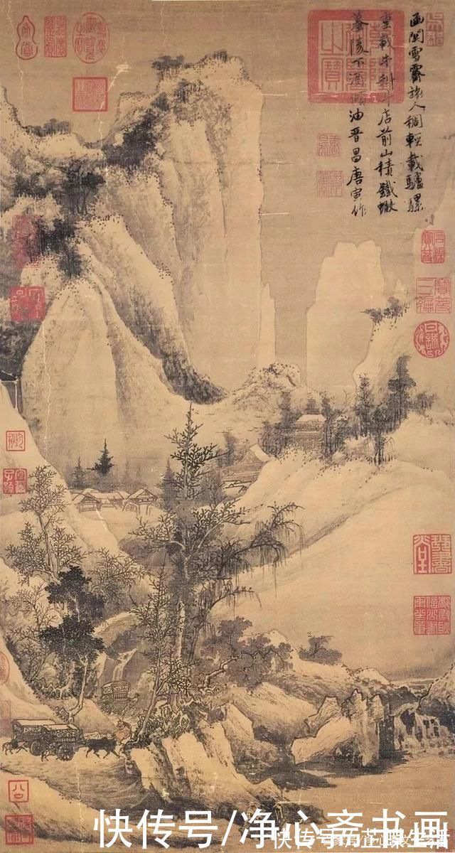 四大家!他的山水画为什么受人欢迎四大家的名号究竟怎么得来