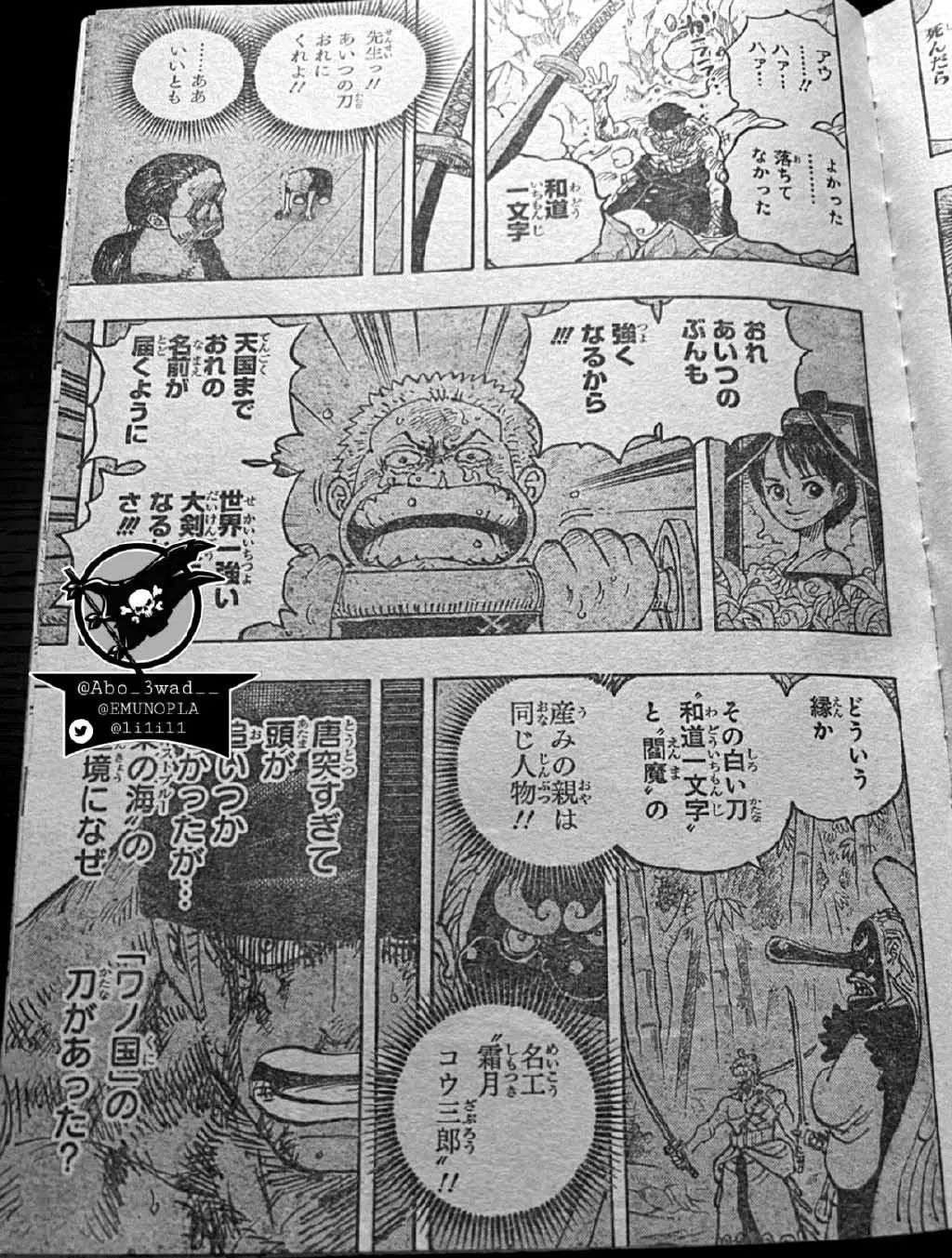 海贼王|海贼王1033话,烬灾原来是神族后裔,索隆霸王色终于觉醒