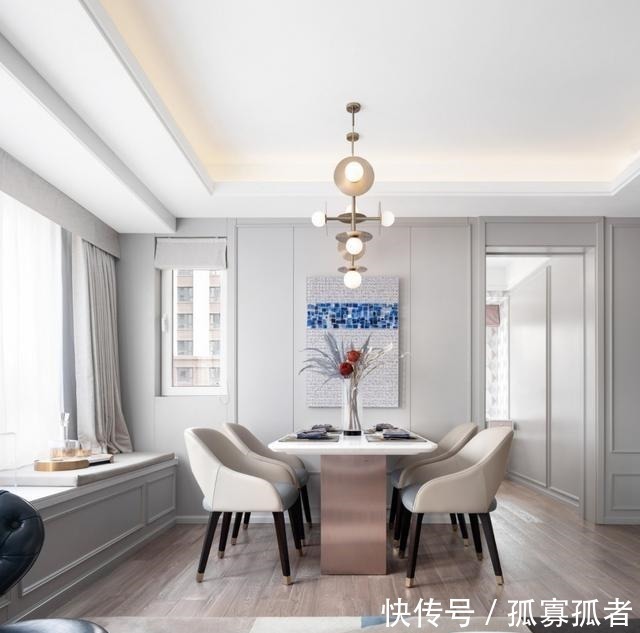 主卧|这才是现代轻奢风,96㎡三室一厅,小户型住出别墅范!