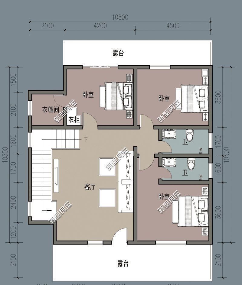 衣帽间|农村盖房高度不能超10米，这样建邻居都点赞，第6套只需20万