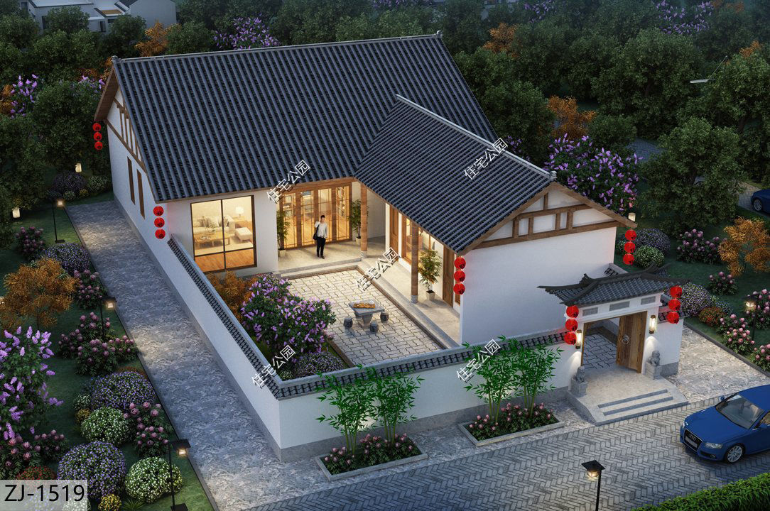 布局|养老房还是一层好,10套一层农村户型,建一栋出来送给父母正合适