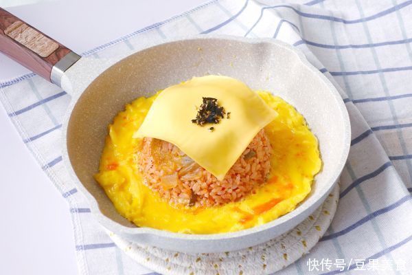 好吃到飞起的风靡韩国的，汉拿山炒饭，这样做0失败