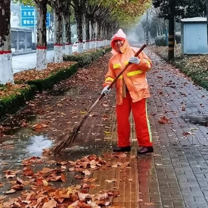 美容师|冬雨吹落叶满忙坏“美容师”