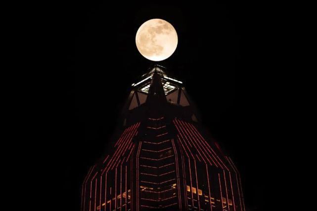 月球 昨晚你看月亮了吗