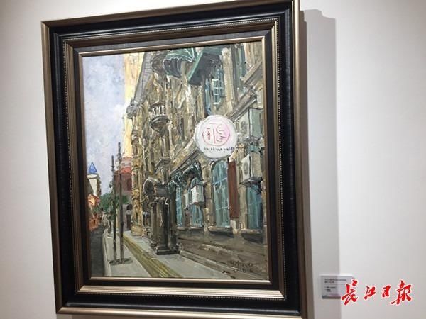  作品|让武汉老建筑“返影见真”，胡朝阳油画展开展