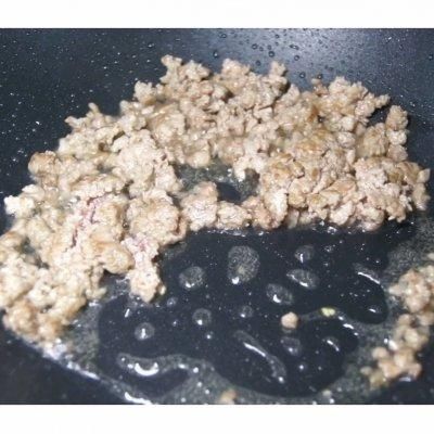 #我心中的冬日限定#菜心肉末蛋炒饭|做法巨简单,巨好吃