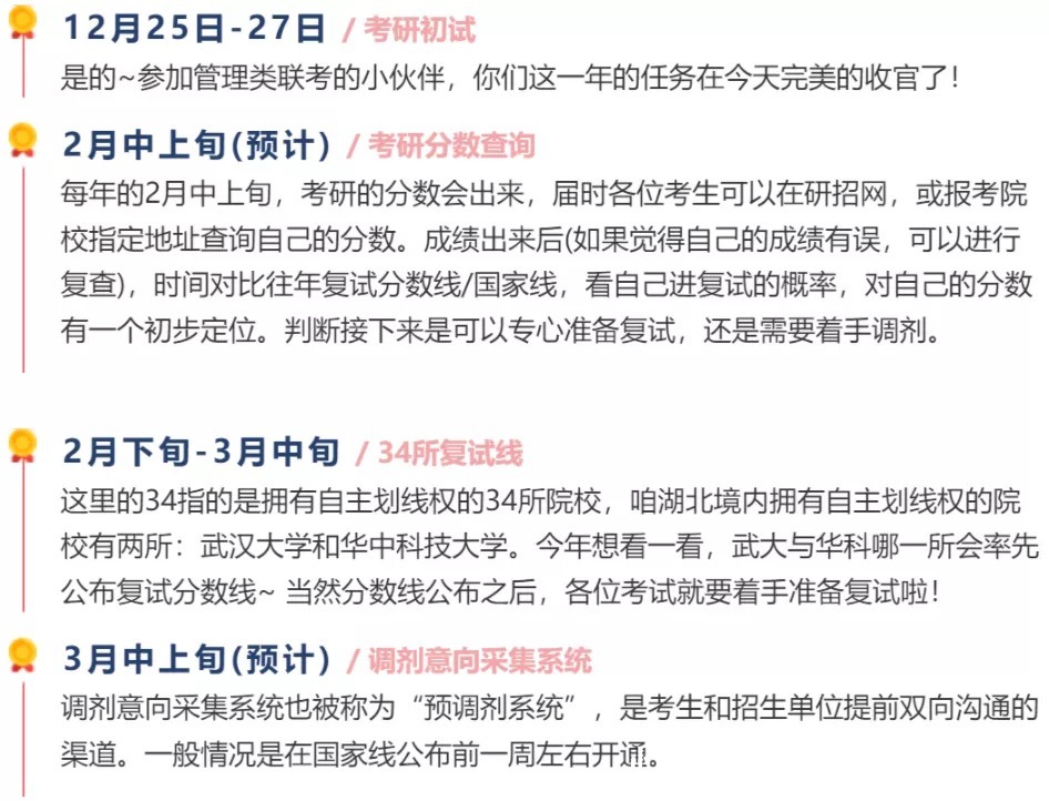 林晨|考完啦！不过这些重要的时间节点你还是得了解！ 林晨陪你考研