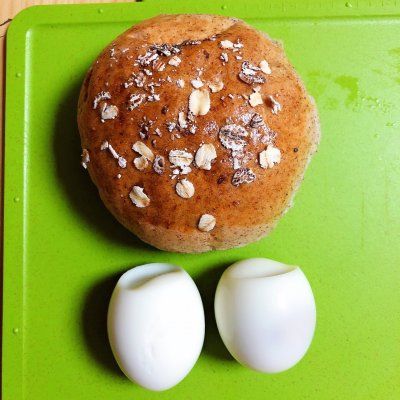 黑麦面包|#丘比三明治#健康减脂-鸡蛋南瓜三明治