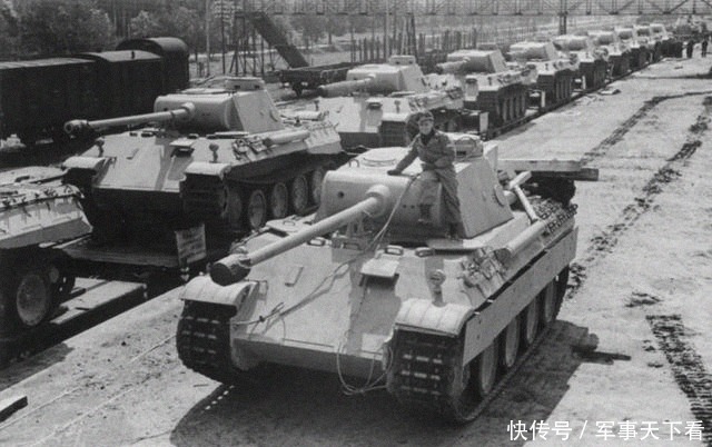 中型|黑豹出没请注意，二战中最优秀的中型坦克，强大的黑豹中型坦克