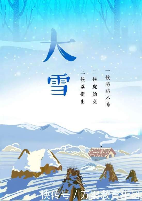 节气|【知节气·迎大雪】万婴幼儿园节气宝贝来了