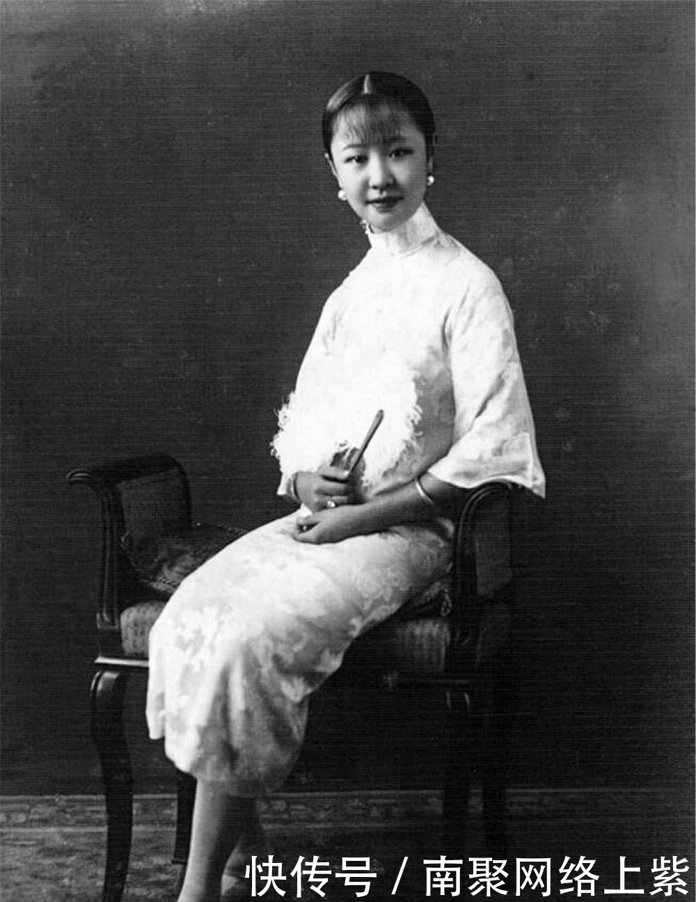 高跟鞋|100岁时穿高跟鞋宋美龄和不懂打扮的林徽因罕见照，风韵犹存