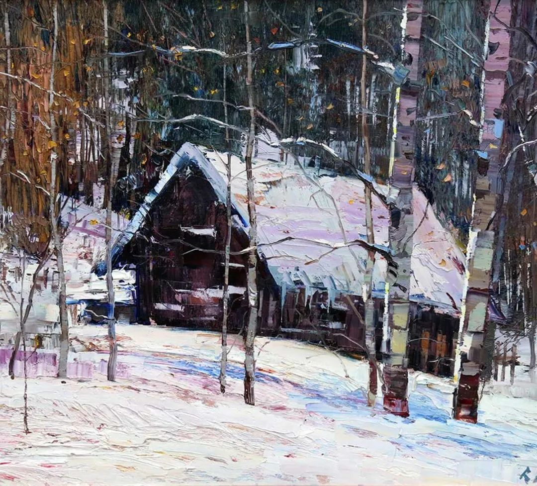 robert|这组小色块油画,色彩生动,美得令人目不暇接