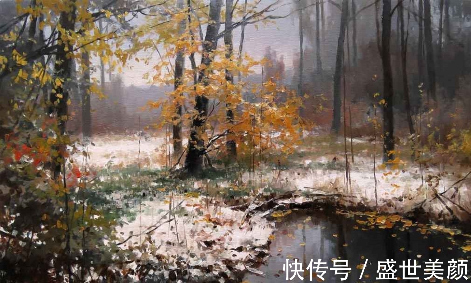 大师$瑰丽的色彩和跳动的光线——俄罗斯大师博日科夫绝美的风景画作
