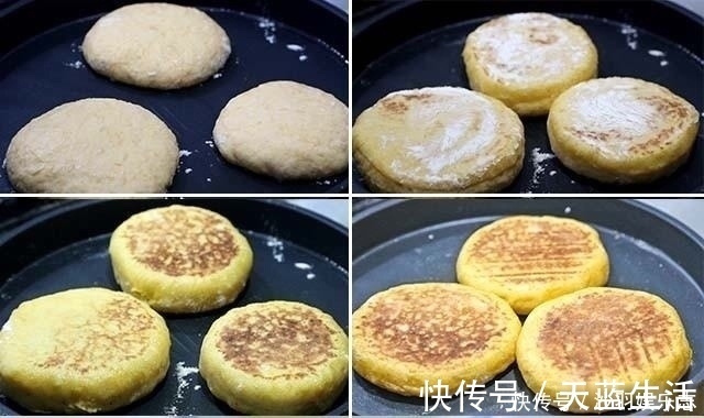 香甜|南瓜饼最简单的做法，不用一滴水一滴油，软糯香甜，易消化好吸收