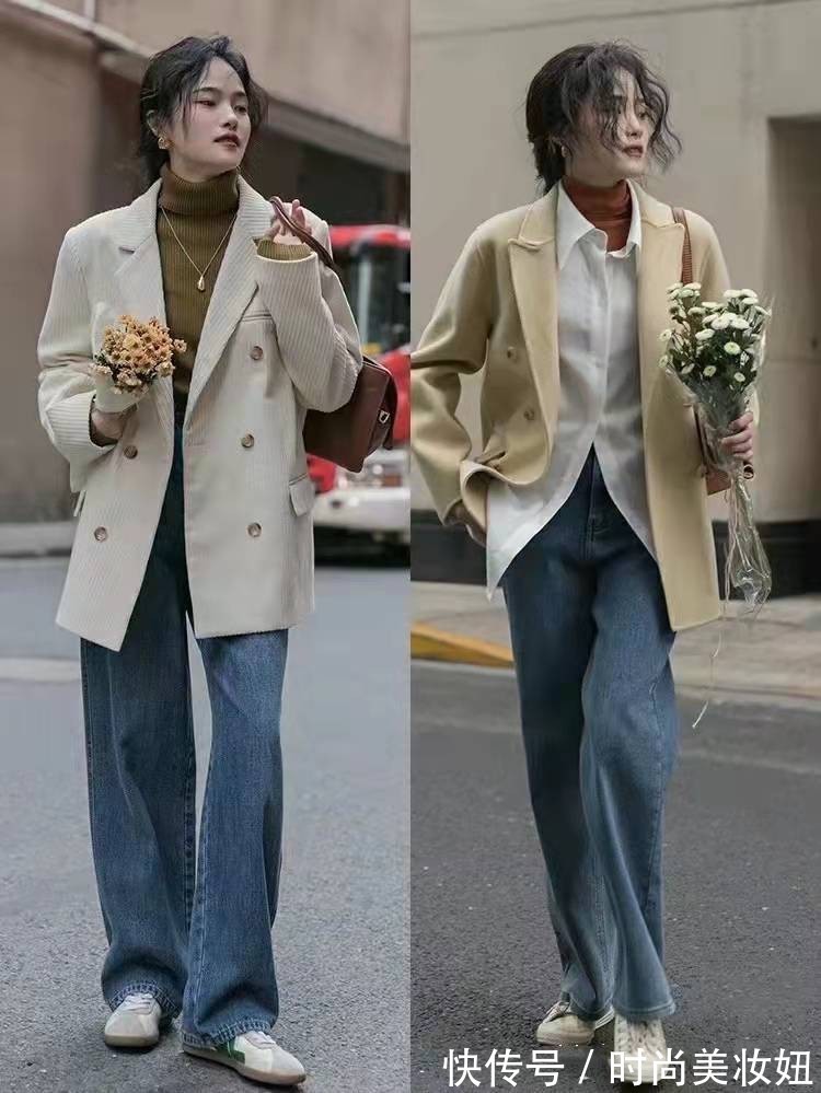 休闲裤|看韩国街拍学“气质穿搭”,时尚高级又优雅,值得普通人借鉴