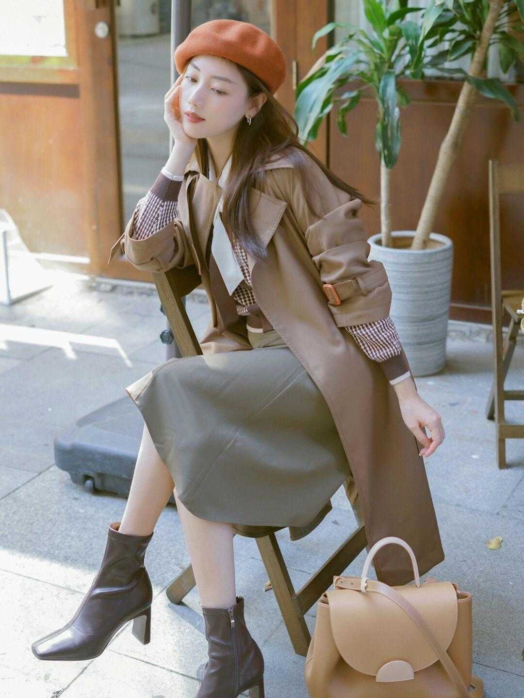 毛衣|最近秋冬有种火叫毛衣+半裙,照着穿都好看,温暖了整个秋冬,太洋气了