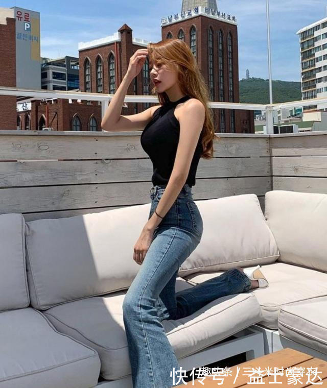 优雅|简单大气牛仔裤,塑造出魅力身材,展现别具风格的性感