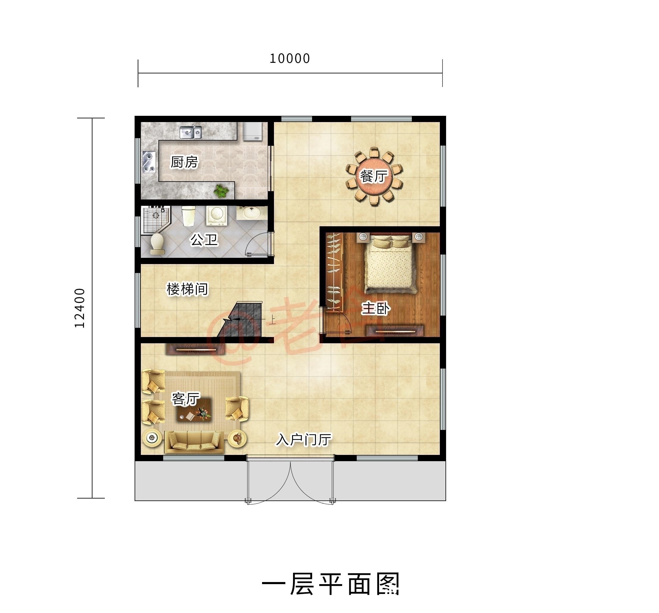 图纸|姑妈选了2套建房图纸，一套现代风，一套新中式，哪套更好看？